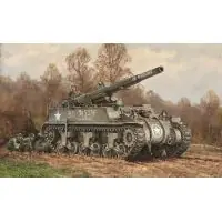 Azonnal elérhető 7076S ITALERI M12 Lánctalpas önjáró löveg 1 72